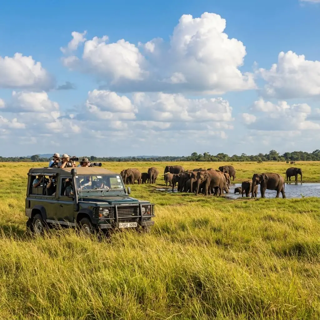 Kaudulla National Park Safari